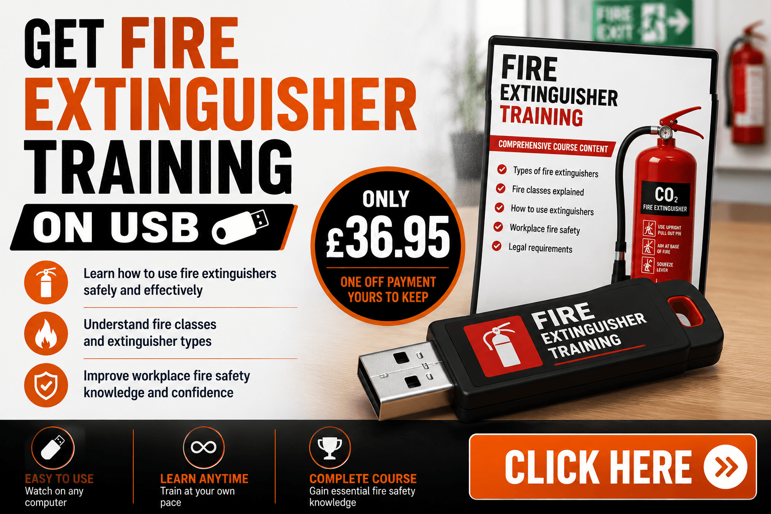 fire extinguisher training on usb