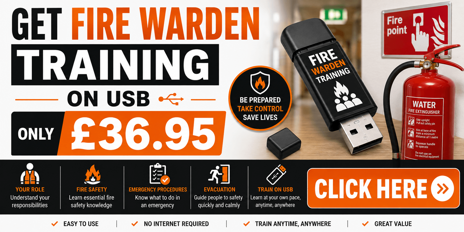 fire warden training on usb